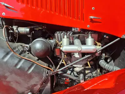 MG TD 1953 — Cabriolet britannique de légende, seulement 39'850 km — tableau de bord