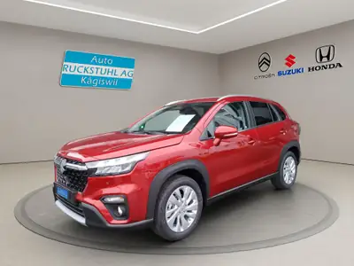 Suzuki S-Cross 1.4 T Compact+ Hybrid 4x4 — SUV polyvalent avec technologie hybride et transmission intégrale — exterior view