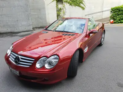Mercedes-Benz SL 500 — Roadster légendaire, 306 ch, sans accident — vista esterna