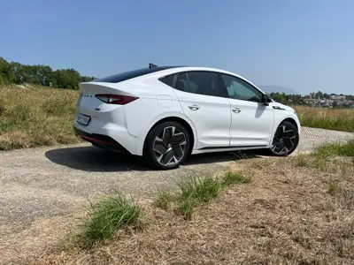 Skoda Enyaq Coupé RS iV 80 4x4 — SUV électrique haute performance, 67'000 km — interior