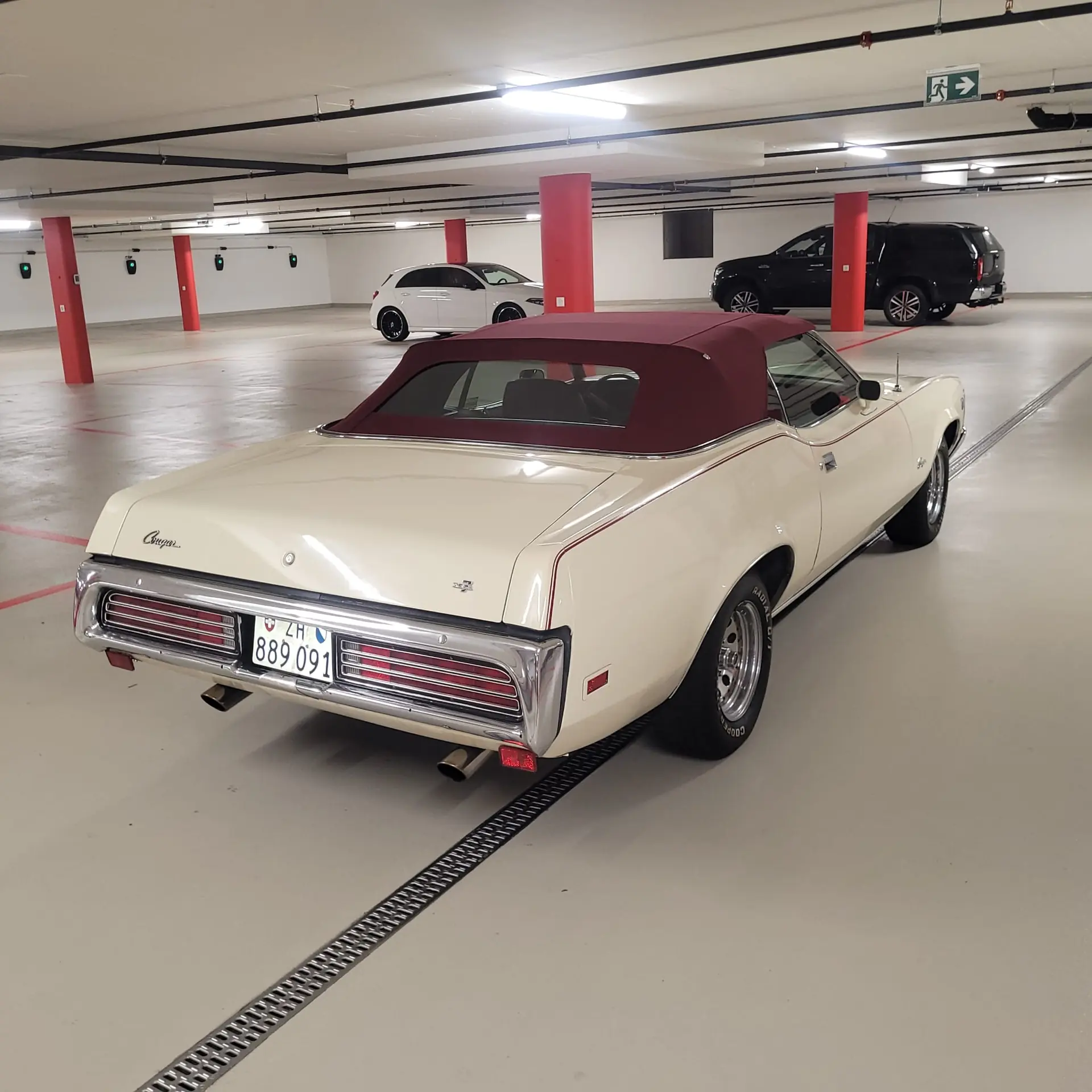 Mercury Cougar 1972 occasion Winterthur — 2