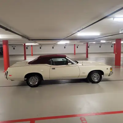 Mercury Cougar XR 7 1972 — Cabriolet légendaire, moteur V8 puissant, 20'000 km seulement — cruscotto