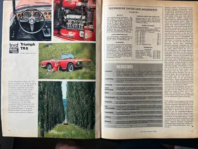 Triumph TR6 1974 — Cabriolet sportif anglais iconique, 95'000 km — Miniature 20