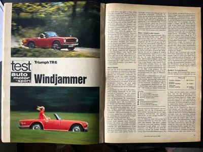 Triumph TR6 1974 — Cabriolet sportif anglais iconique, 95'000 km — Miniature 19