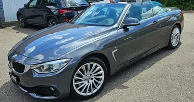 BMW 435i xDrive Cabriolet Sport Line — Décapotable sportive, 306 ch, entretien récent — fianco