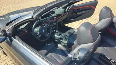 BMW 435i xDrive Cabriolet Sport Line — Décapotable sportive, 306 ch, entretien récent — Miniatura 13