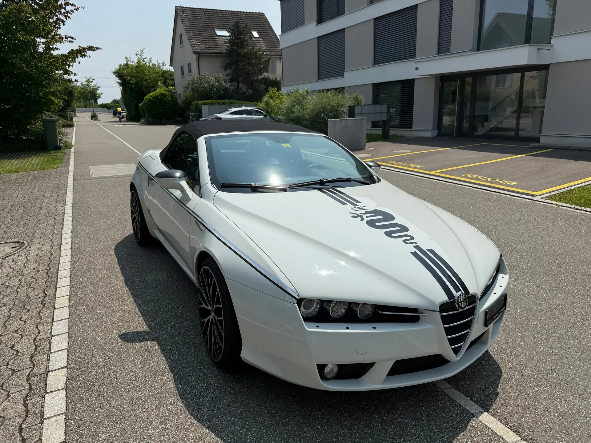 Alfa Romeo Spider 1.8 TBi — Cabriolet sportif 200 ch, entretien soigné, 34 000 km — vista esterna