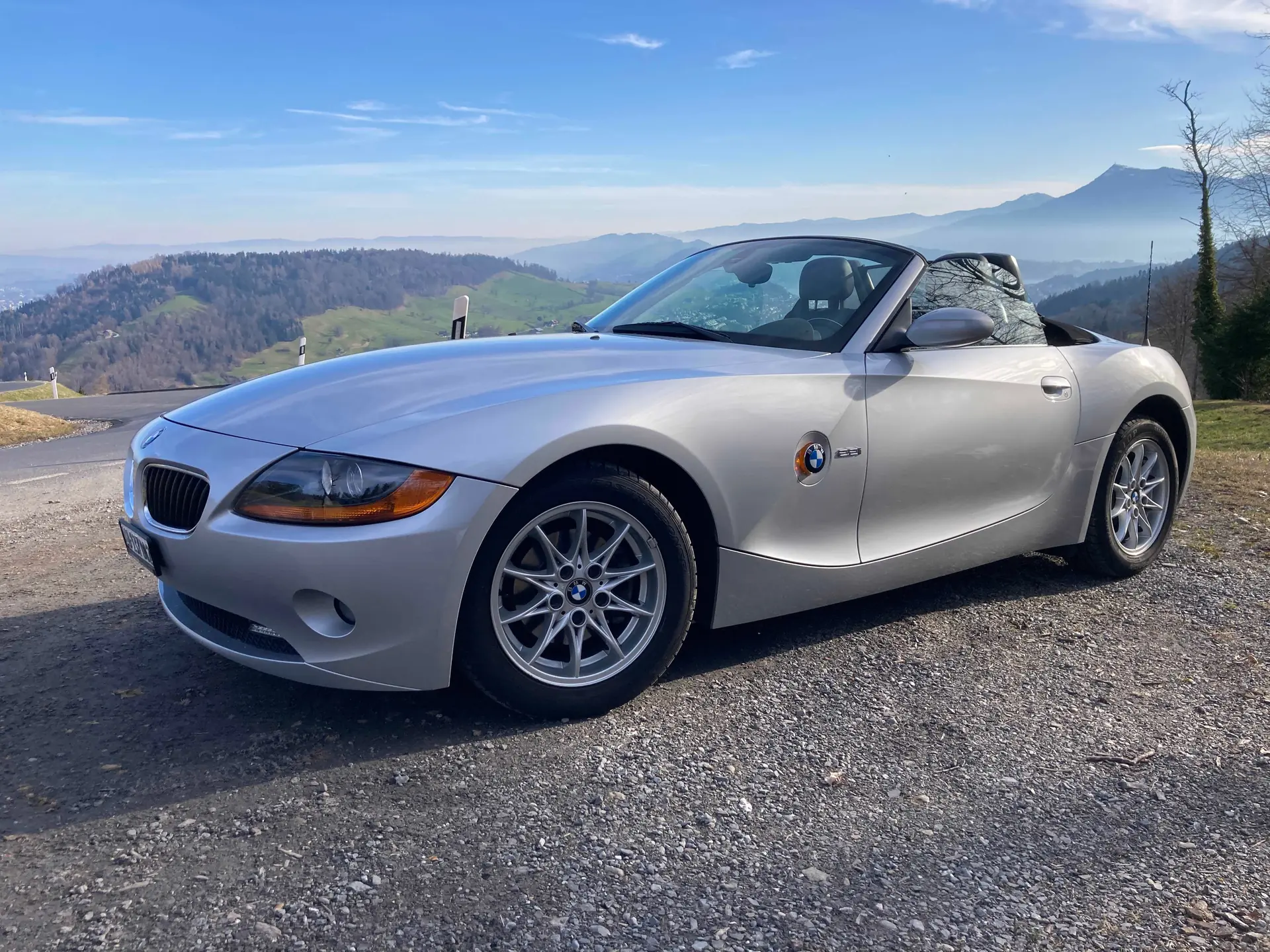 BMW Z4 2.2i Roadster 2005 — Cabriolet sportif d'exception, 49'000 km — Außenansicht