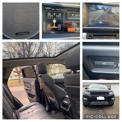 Land Rover Range Rover Evoque 2.2 SD4 — SUV compact premium, toit panoramique, 135'000 km — Innenraum