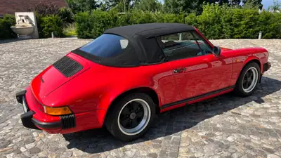 Porsche 911 Carrera Cabrio 1986 — Légende décapotable, Matching Numbers, veteran suisse — Miniatur 7