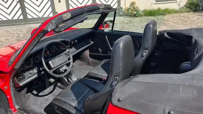 Porsche 911 Carrera Cabrio 1986 — Légende décapotable, Matching Numbers, veteran suisse — Miniatur 11