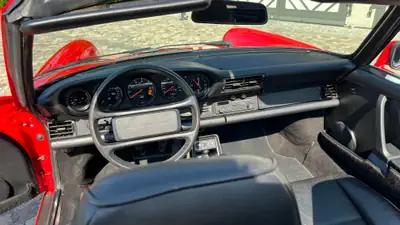 Porsche 911 Carrera Cabrio 1986 — Légende décapotable, Matching Numbers, veteran suisse — Miniatur 15