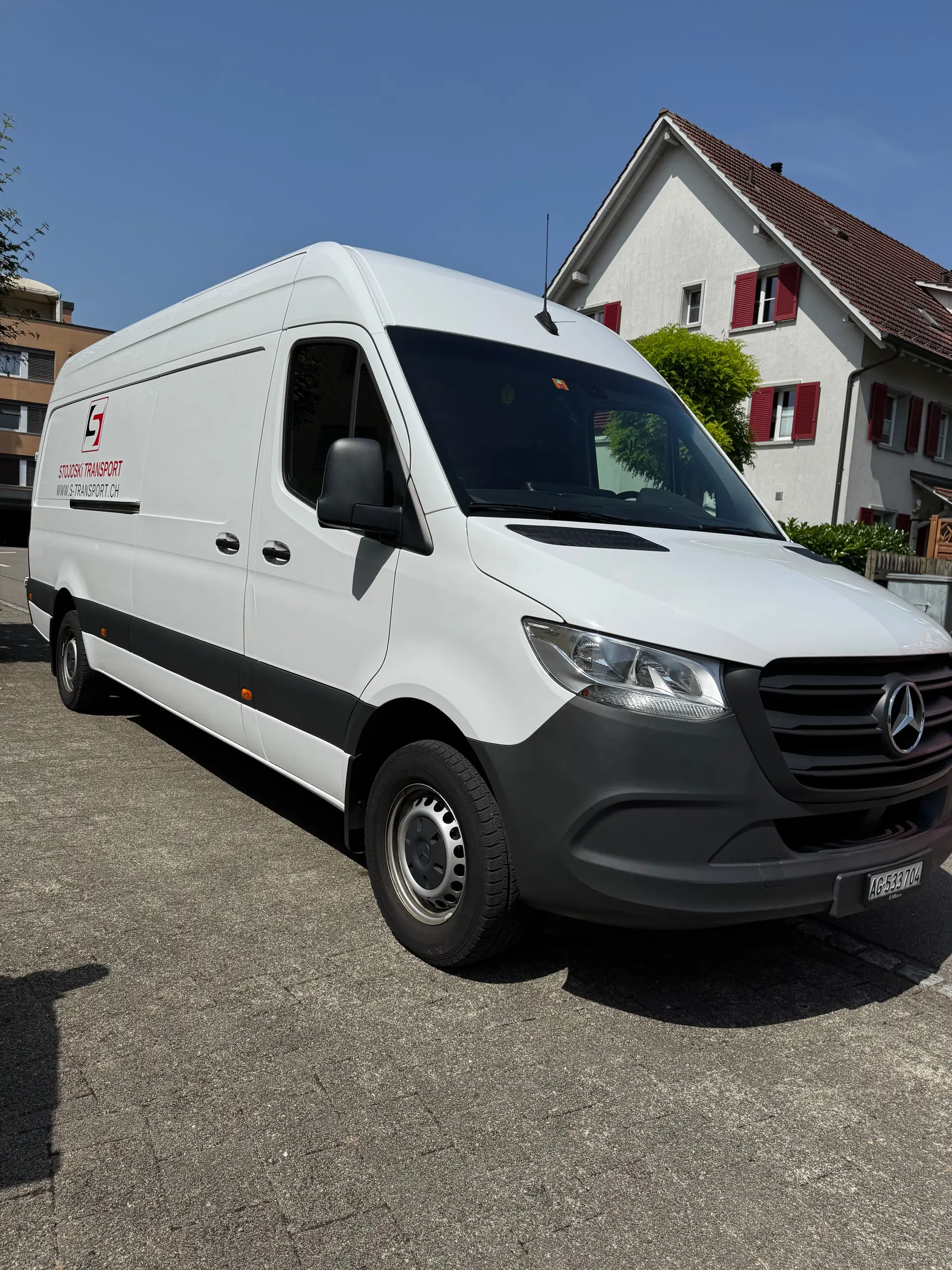 Mercedes-Benz Sprinter 315 CDI Lang — Fourgon utilitaire diesel automatique, 89 000 km — Außenansicht