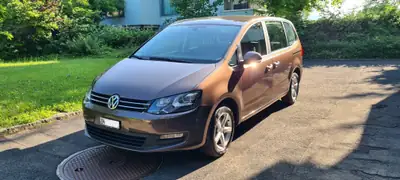 VW Sharan 1.4 TSI BlueMotion — Monospace familial 7 places, entretien impeccable — Außenansicht