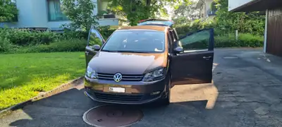 VW Sharan 1.4 TSI BlueMotion — Monospace familial 7 places, entretien impeccable — Miniatur 8