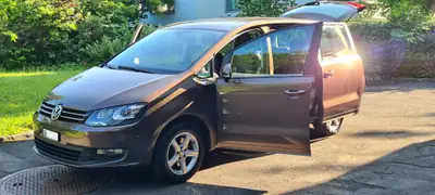 VW Sharan 1.4 TSI BlueMotion — Monospace familial 7 places, entretien impeccable — Miniatur 7