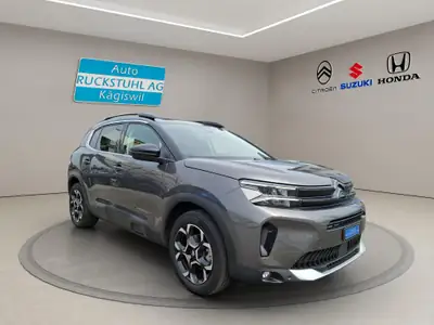Citroën C5 Aircross 1.2 Hybrid — SUV familial écologique, 27000 km seulement — side view