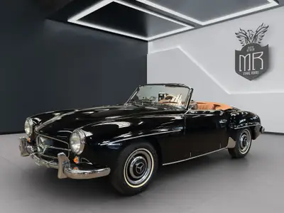 Mercedes-Benz 190 SL 1956 — Chef-d'œuvre cabriolet vintage, seulement 1720 km — exterior view