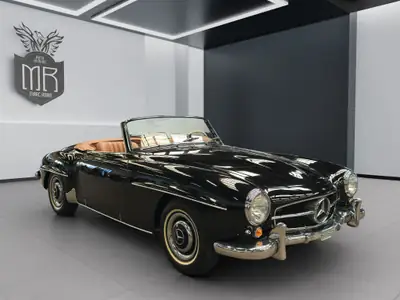 Mercedes-Benz 190 SL 1956 — Chef-d'œuvre cabriolet vintage, seulement 1720 km — Thumbnail 7