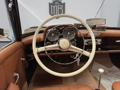 Mercedes-Benz 190 SL 1956 — Chef-d'œuvre cabriolet vintage, seulement 1720 km — Thumbnail 9