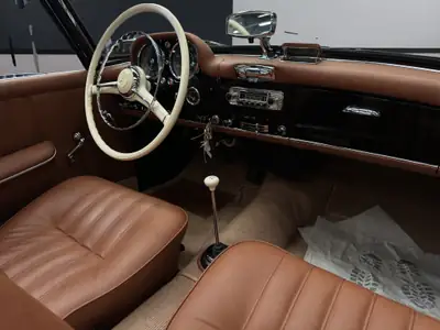 Mercedes-Benz 190 SL 1956 — Chef-d'œuvre cabriolet vintage, seulement 1720 km — Thumbnail 12