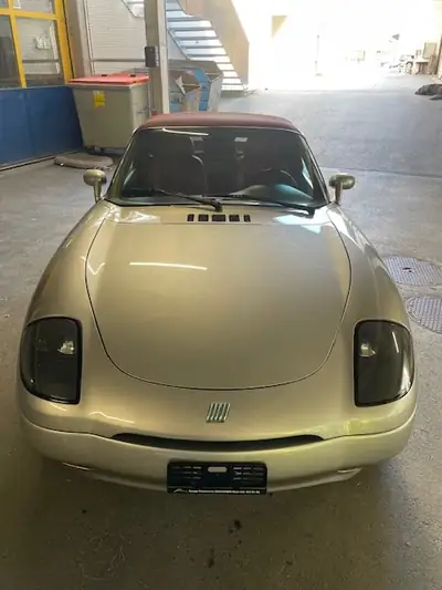 FIAT Barchetta 1.8 ABS — Roadster mythique des années 90, sans accident — Heckansicht