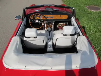 FIAT 124 Spider Sport — Cabriolet rétro 1974, 100 ch, sans accident — détail