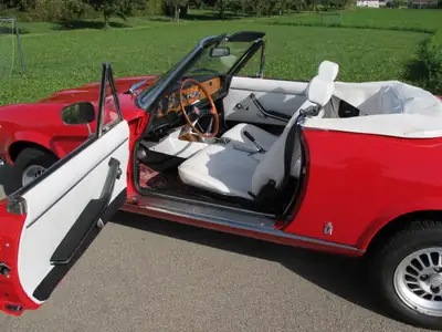 FIAT 124 Spider Sport — Cabriolet rétro 1974, 100 ch, sans accident — Miniature 9