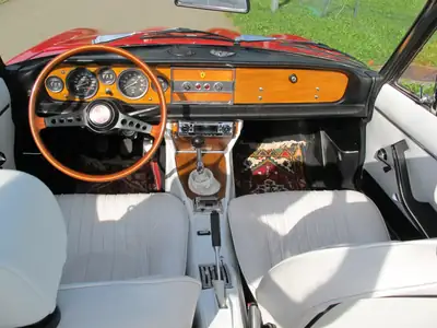 FIAT 124 Spider Sport — Cabriolet rétro 1974, 100 ch, sans accident — Miniature 7