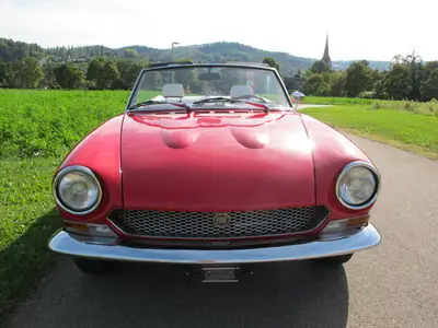 FIAT 124 Spider Sport — Cabriolet rétro 1974, 100 ch, sans accident — Miniature 11
