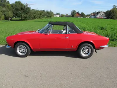 FIAT 124 Spider Sport — Cabriolet rétro 1974, 100 ch, sans accident — Miniature 18