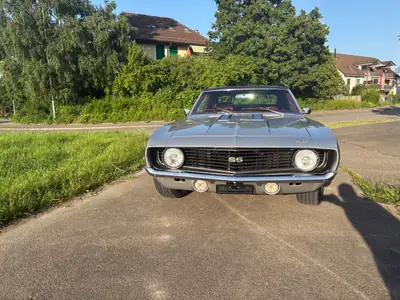 Chevrolet Camaro SS 350 1969 — Muscle car légendaire, moteur d'origine confirmé — côté