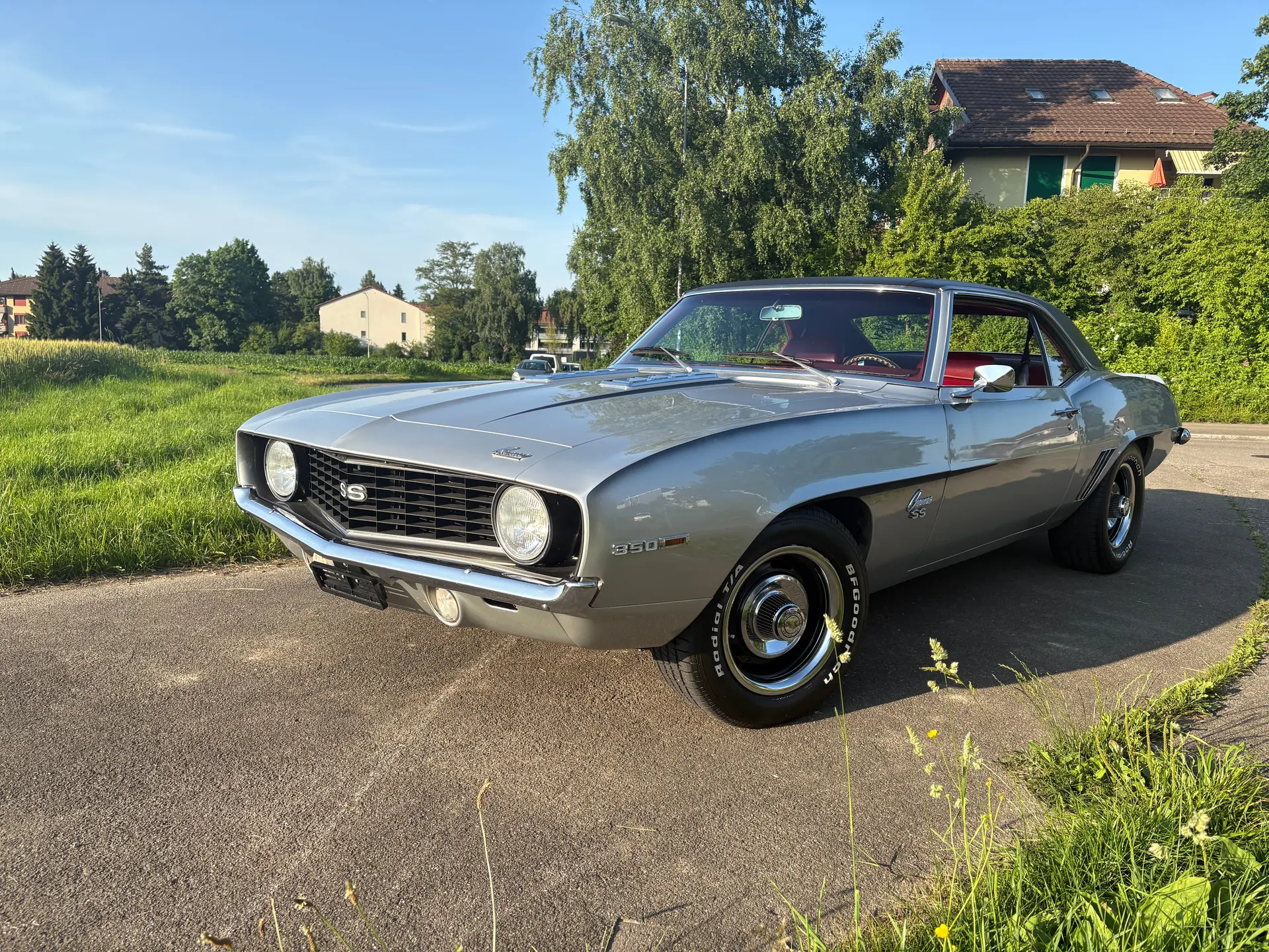 Chevrolet Camaro SS 350 1969 — Muscle car légendaire, moteur d'origine confirmé — vue extérieure