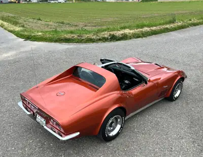 Chevrolet Corvette C3 1972 — Légende américaine, 72'000 km, orange métallisé — dettaglio