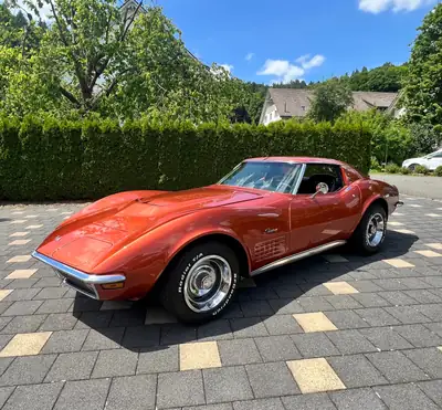 Chevrolet Corvette C3 1972 — Légende américaine, 72'000 km, orange métallisé — Miniatura 7