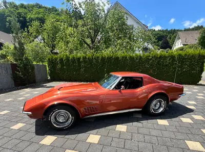 Chevrolet Corvette C3 1972 — Légende américaine, 72'000 km, orange métallisé — Miniatura 8