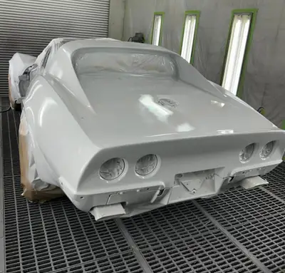 Chevrolet Corvette C3 1972 — Légende américaine, 72'000 km, orange métallisé — Miniatura 11