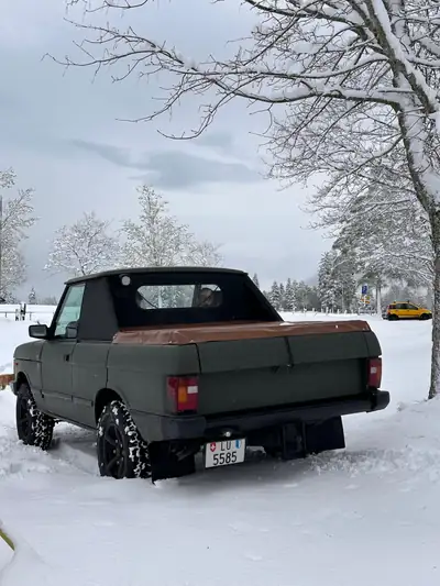 Land Rover Range Rover 1986 — Légendaire Unikat Emil Frey, véhicule vétéran d'exception — arrière