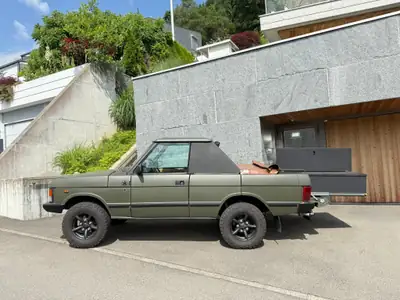 Land Rover Range Rover 1986 — Légendaire Unikat Emil Frey, véhicule vétéran d'exception — tableau de bord