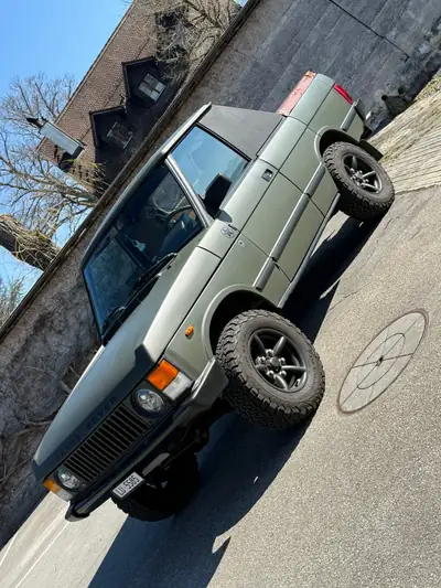 Land Rover Range Rover 1986 — Légendaire Unikat Emil Frey, véhicule vétéran d'exception — intérieur