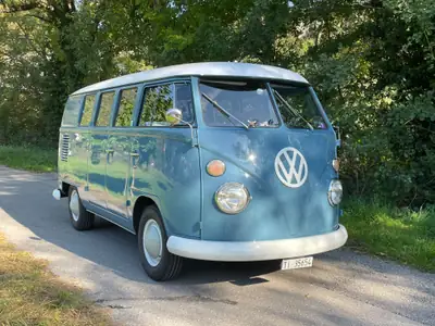 VW T1 Bulli Combi 1966 — Légende allemande d'époque, ex-armée suisse, 9000 km — arrière