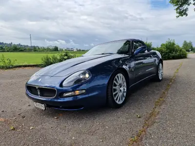 Maserati Spyder GT 2002 — Cabriolet sportif légendaire, 390 ch et 79 500 km — vue extérieure