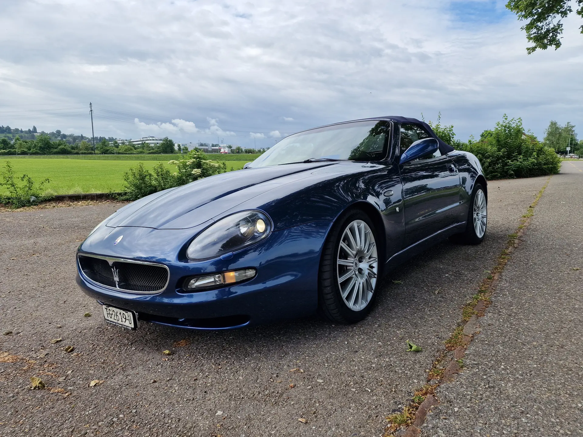 Maserati Spyder GT 2002 — Cabriolet sportif légendaire, 390 ch et 79 500 km