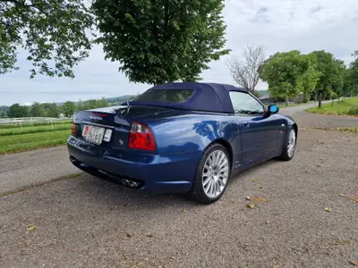Maserati Spyder GT 2002 — Cabriolet sportif légendaire, 390 ch et 79 500 km — détail