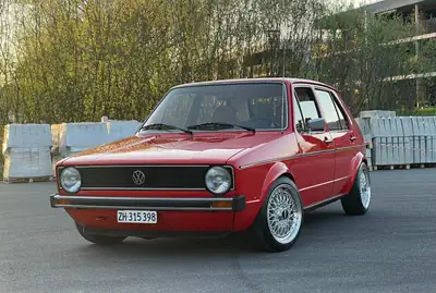 VW Golf 1500 GL — Classique authentique de 1978, état impeccable — vue extérieure