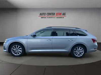 Skoda Superb Combi 2.0 TDi Ambition 4x4 — Break premium, 200 ch et transmission DSG — arrière