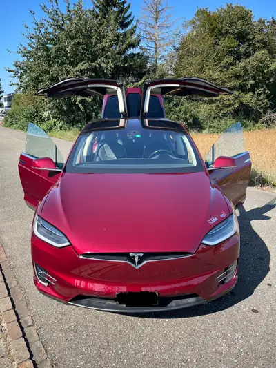 Tesla Model X P90D Signature — SUV électrique 772 ch, essence du luxe haute performance — Miniature 16