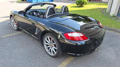 Porsche 718 Boxster S 3.4 — Roadster sportif authentique, 295 ch et boîte manuelle — côté