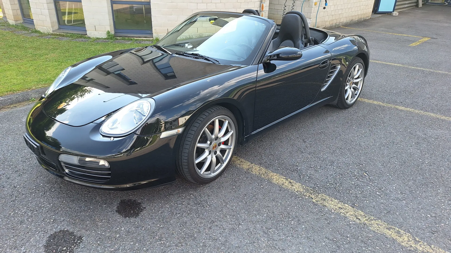 Porsche 718 Boxster S 3.4 — Roadster sportif authentique, 295 ch et boîte manuelle — vue extérieure