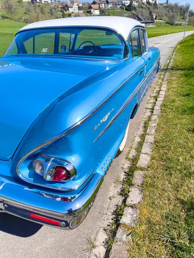 Chevrolet Bel Air 1958 — Icône américaine authentique, 134'000 km — Innenraum